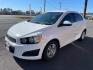 2016 White Chevrolet Sonic (1G1JC5SHXG4) with an 4-Cyl, 1.8 Liter engine, Automatic, 6-Spd transmission, located at 8008 Warden Rd, Sherwood, AR, 72120, (501) 801-6100, 34.830078, -92.186684 - Photo#3